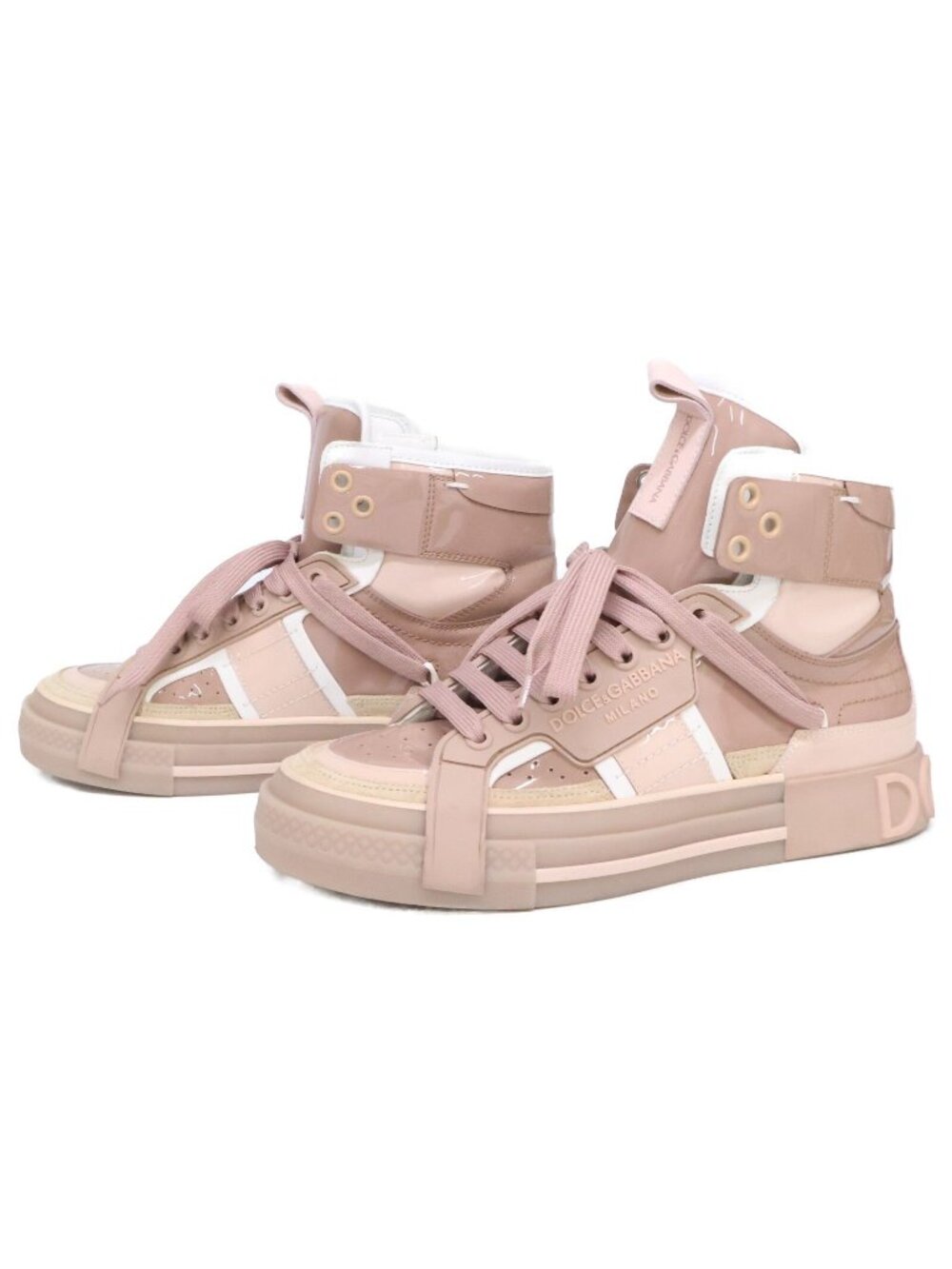 Dolce & Gabbana Custom 2 Zero High Top Sneakers